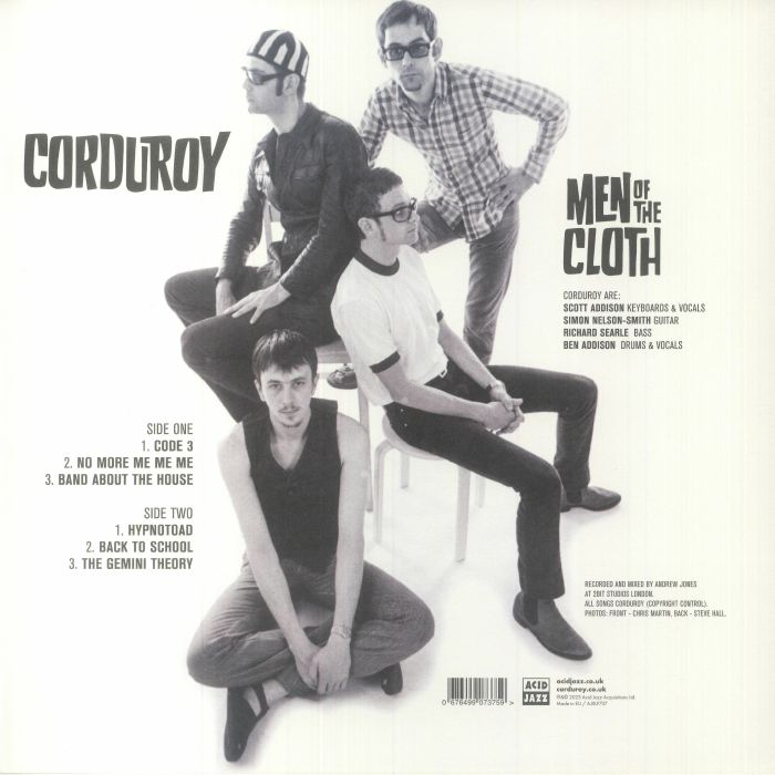 CORDUROY (コーデュロイ)  - Men Of The Cloth (UK 限定リリース 12"/NEW)