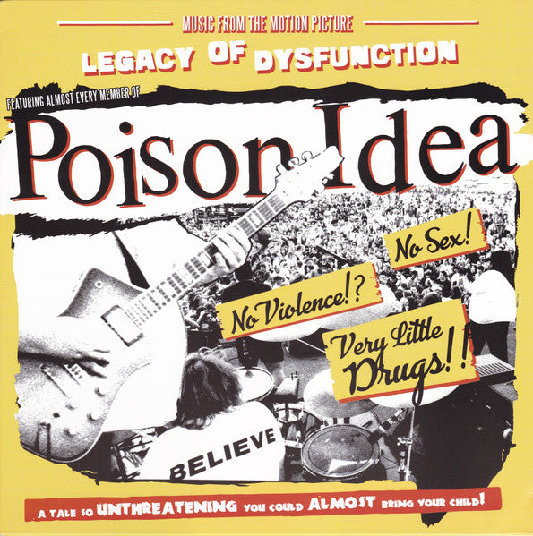 POISON IDEA (ポイズン・アイデア)  - Legacy Of Dysfunction (US Limited LP 「廃盤 New」  )
