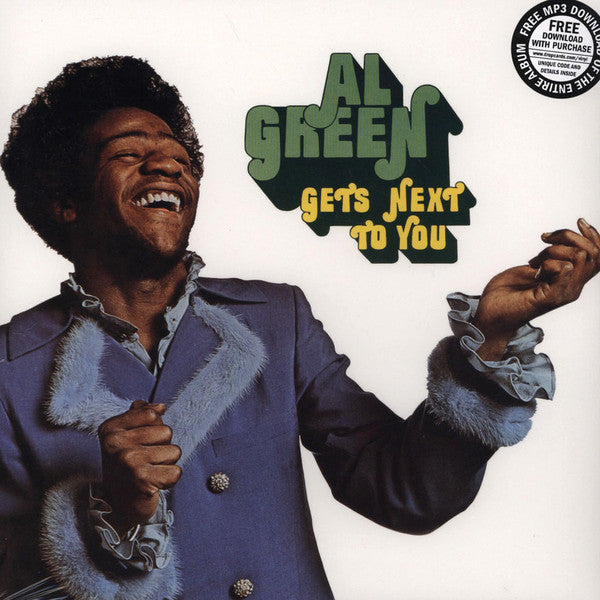 AL GREEN (アル・グリーン)  - Get’s Next To You (US Ltd.Reissue LP/New)