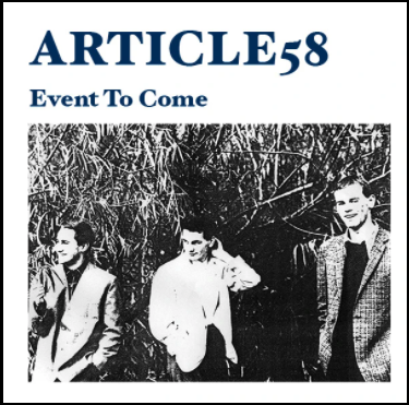 ARTICLE 58 (アーティクル58)  - Event To Come / Icon (UK 限定再発レッドヴァイナル 7"/New)