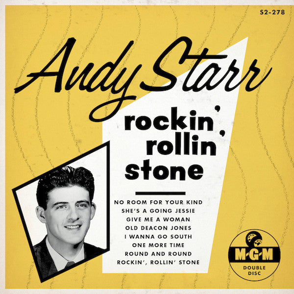 ANDY STARR (アンディ・スター)  - Rockin' Rollin' Stone (US Ltd.2x7"+PS/New)