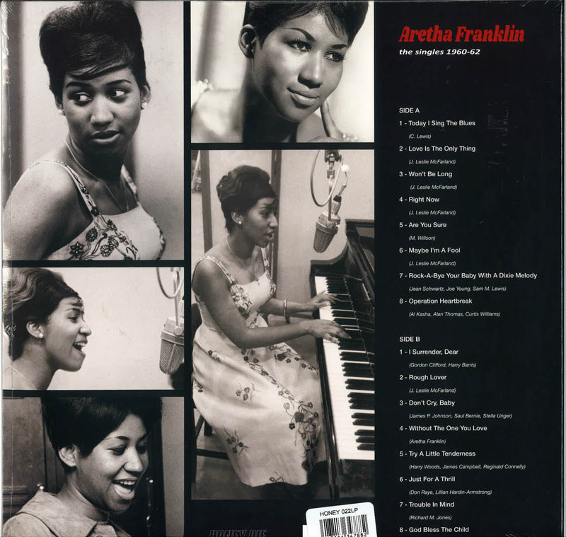 ARETHA FRANKLIN (アレサ・フランクリン)  - The Singles 1960-62 (EU Limited LP/New)
