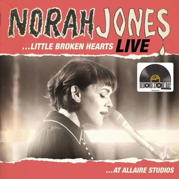 NORAH JONES (ノラ・ジョーンズ) - Little Broken Hearts: Live At Allaire Studios (US  RSD 2023 限定2,500枚140g ピンクヴァイナル LP/NEW)