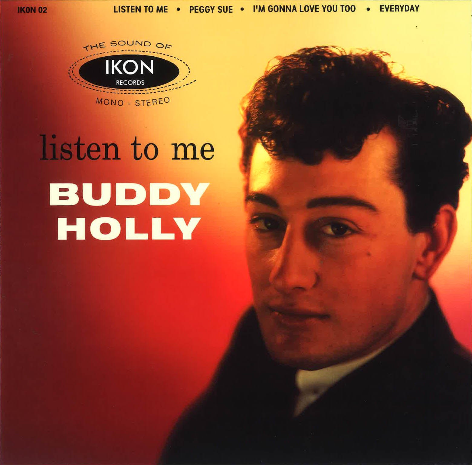 BUDDY HOLLY (バディ・ホリー)  - Listen To Me (UK 500 Ltd.Reissue Cream VInyl 10" Mini LP/New)