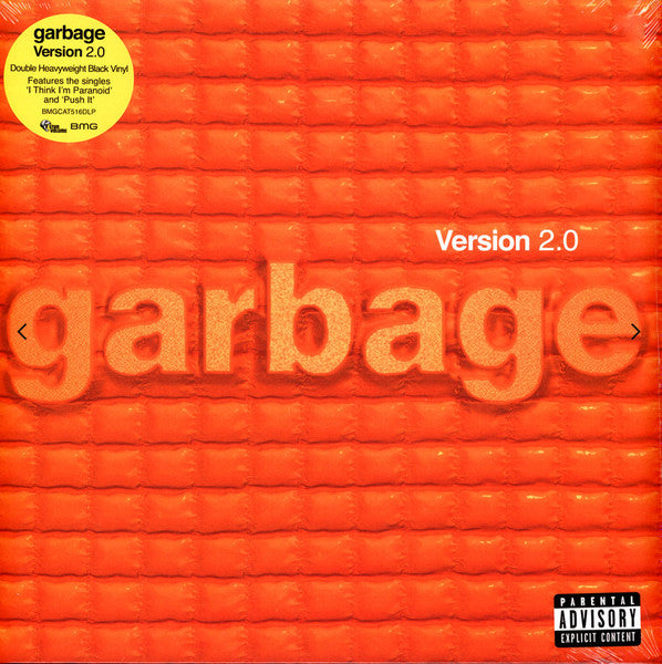 GARBAGE (ガービッジ)  - Version 2.0 (EU 限定復刻リマスター再発180グラム重量 2xLP/NEW)