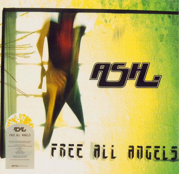 ASH (アッシュ)  - Free All Angels (EU 限定復刻リマスター再発クリア&イエロー・スプラッターヴァイナル LP/NEW)