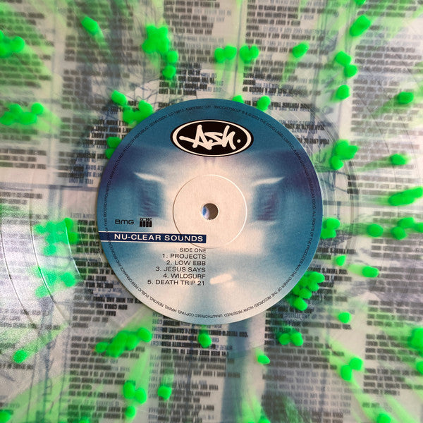 ASH (アッシュ)  - Nu-Clear Sounds (EU 限定復刻リマスター再発クリア&グリーン・スプラッターヴァイナル LP/NEW)
