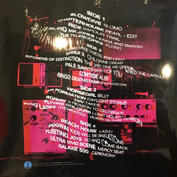 V.A. (90'〜20'S UK/US シューゲイザー・コンピ) - Waves Of Distortion - The Best Of Shoegaze 1990-2022 (UK 限定クリアレッドヴァイナル 2xLP/NEW)