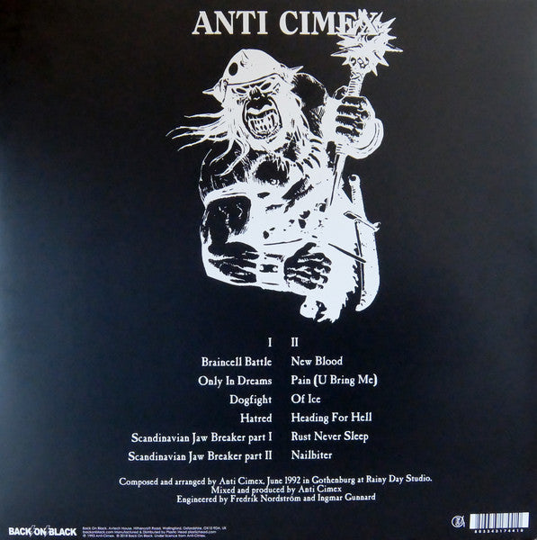 ANTI CIMEX (アンチサイメックス)  - Scandinavian Jawbreaker (UK Ltd.RSD 2018 Reissue White Vinyl 140g LP/ New)