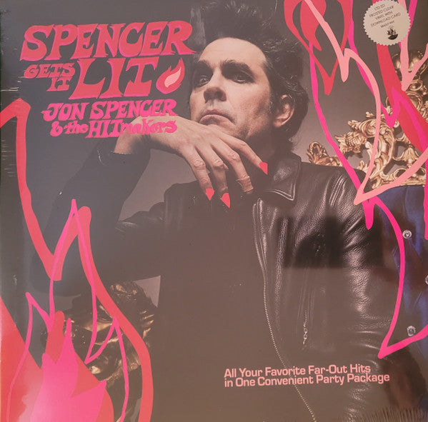 JON SPENCER & THE HITMAKERS (ジョン・スペンサー&ザ・ヒットメイカーズ)  - Spencer Gets It Lit (US/EU Limited Clear Vinyl LP/NEW)