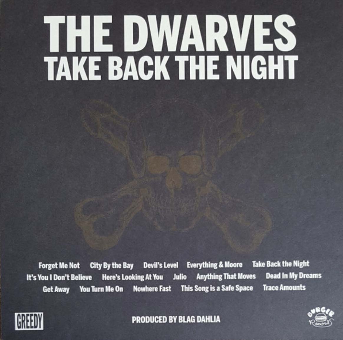 DWARVES (ドワーヴス)  - Take Back The Night (US Limited LP/ New)