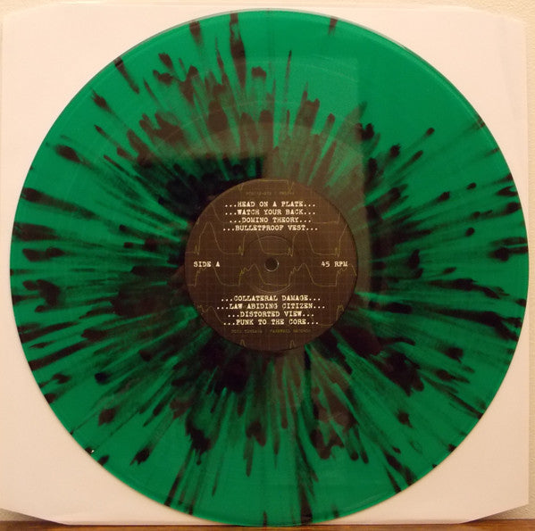 VIOLENT ARREST (バイオレント・アレスト)  - Distorted View (UK Ltd.Green & Black Splatter Vinyl LP/ New)