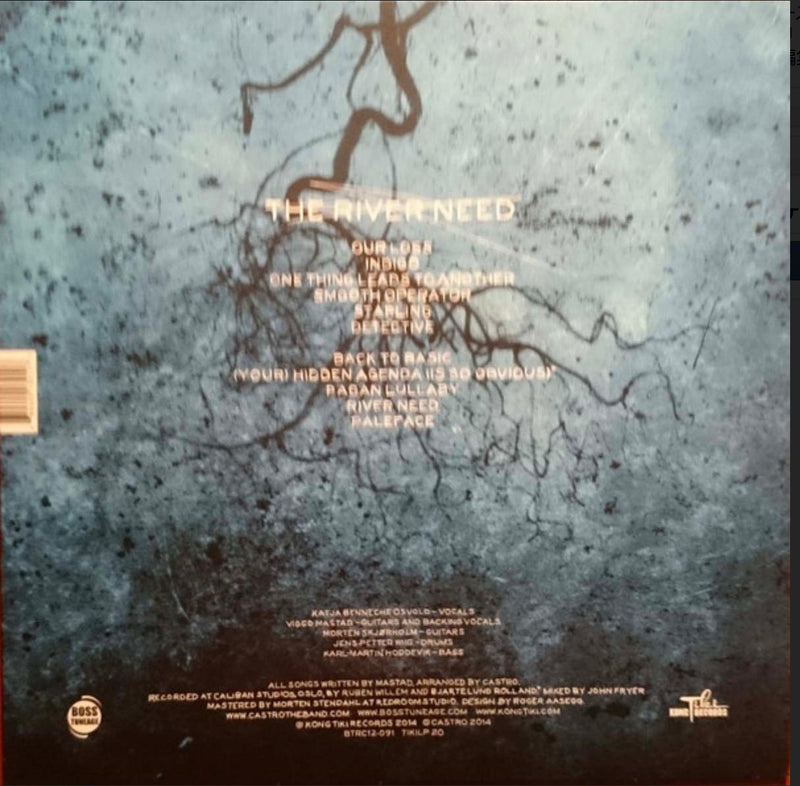 CASTRO (カストロ)  - The River Need (UK Ltd.Blue Vinyl LP+CD/ New)