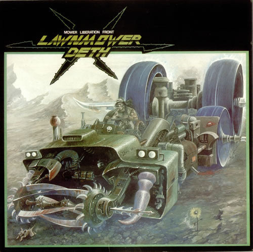 LAWNMOWER DEATH / METAL DUCK (ラァンマァウアー・デス / メタル・ダック)  - Mower Liberation Front / Quack Em All (UK Ltd.Reissue LP 「廃盤 New」  )