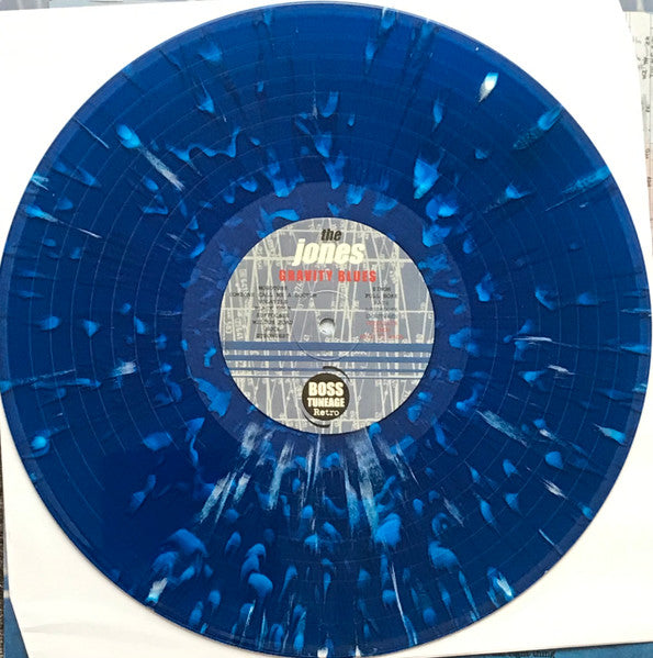 JONES, THE (ザ・ジョーンズ)  - Gravity Blues (Japan 300 Ltd.Reissue Blue & White Splatter Vinyl LP+CD、帯「廃盤 New」 )