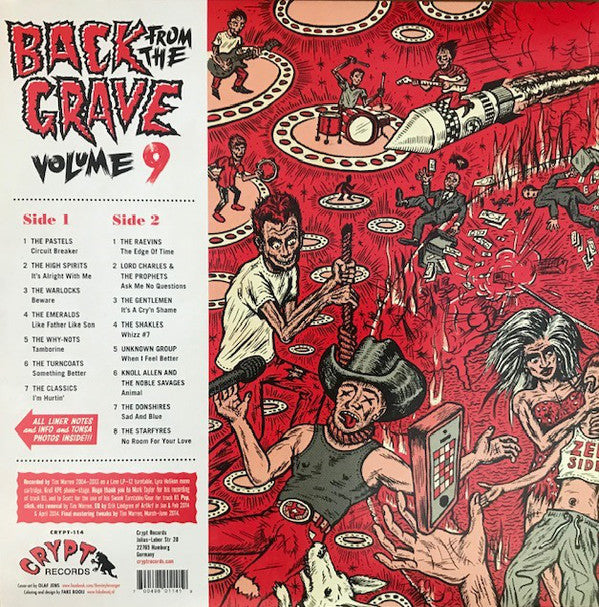 V.A. (米60sガレージ名作シリーズコンピ) - Back From The Grave Vol.9 (German Ltd.Reissue LP/New)