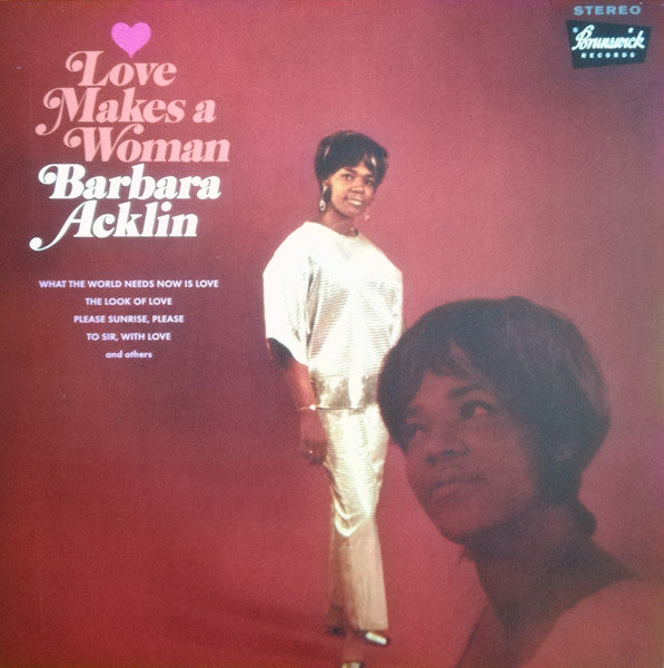 BARBARA ACKLIN (バーバラ・アクリン)  - Love Makes A Woman (UK Ltd.Reissue LP/New)