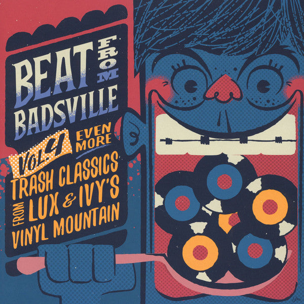 V.A. (クランプスのラックス&アイヴィー夫妻秘蔵レコード編集)  - Beat From Badsville Vol.4 (German 限定 2x10" LP/New)