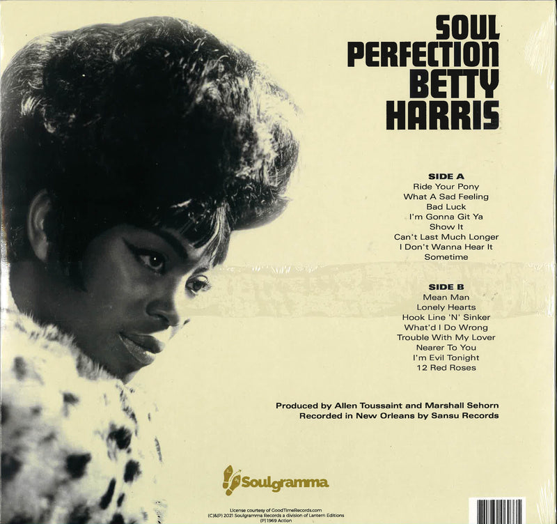 BETTY HARRIS (ベティ・ハリス)  - Soul Perfection (EU Ltd.Reissue 180g LP/New)