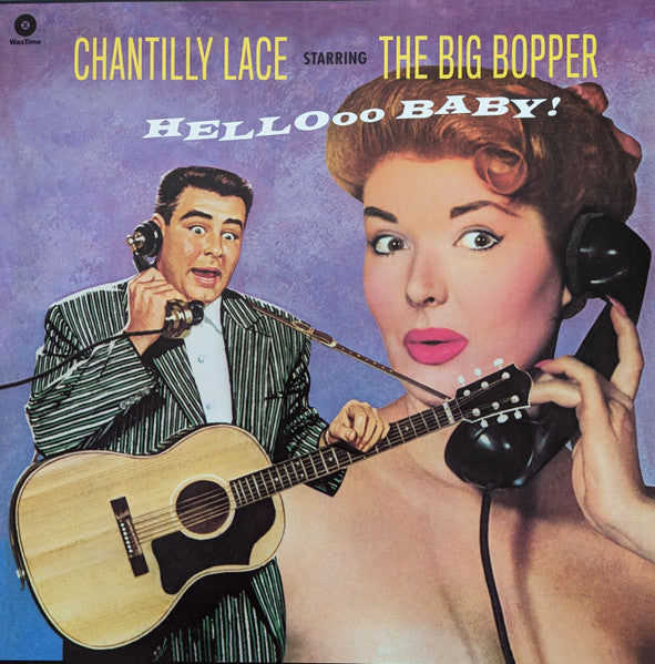 BIG BOPPER (ビッグ・ボッパー)  - Chantilly Lace Starring The Big Bopper - Hellooo Baby! (EU 限定復刻ボーナス入り再発 LP/New)