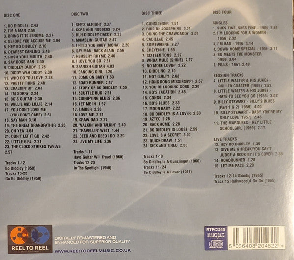 BO DIDDLEY (ボ・ディドリー) - Six Classic Albums Plus Bonus