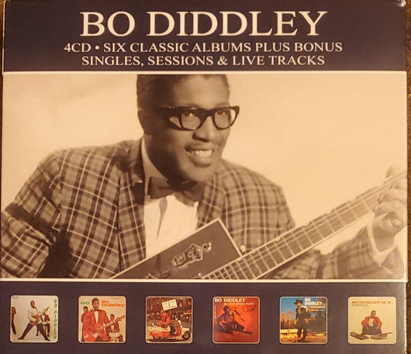 BO DIDDLEY (ボ・ディドリー)  - Six Classic Albums Plus Bonus Singles, etc (EU 限定デジパック 4xCD/New)