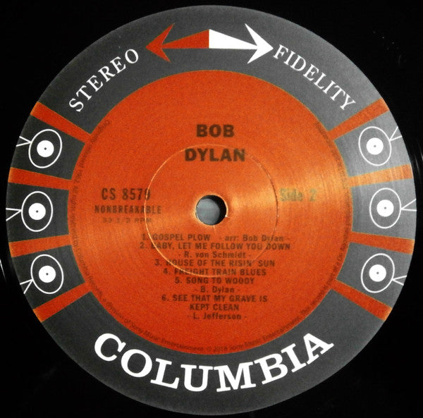 BOB DYLAN   (ボブ・ディラン)  - Bob Dylan [1st] (Italy Ltd.Reissue 180g Stereo LP+Book/New)