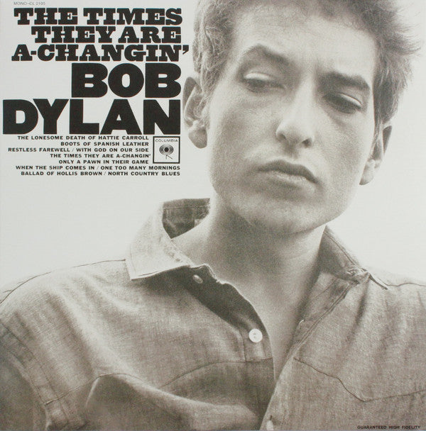 BOB DYLAN   (ボブ・ディラン)  - The Times They Are A-Changin' (EU Ltd.Reissue 180g Mono LP/New)