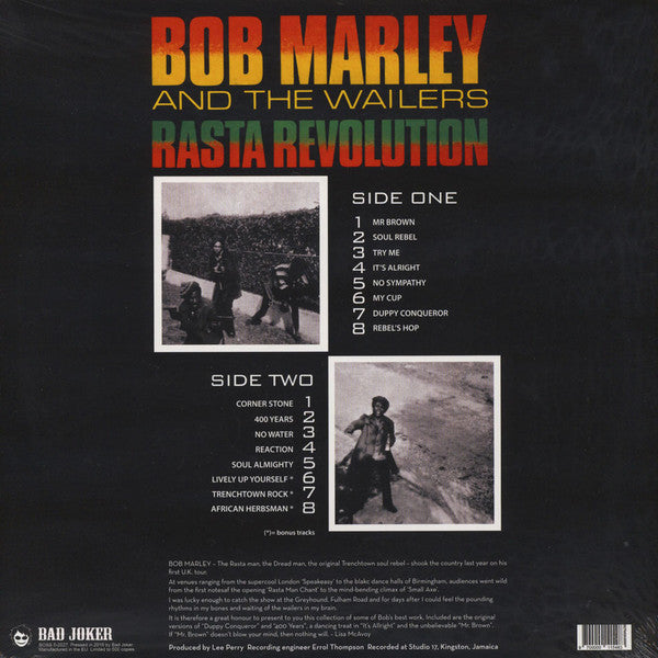 BOB MARLEY & THE WAILERS (ボブ・マーリー & ザ・ウェイラーズ)  - Rasta Revolution (EU 500 Ltd.Reissue LP/New)