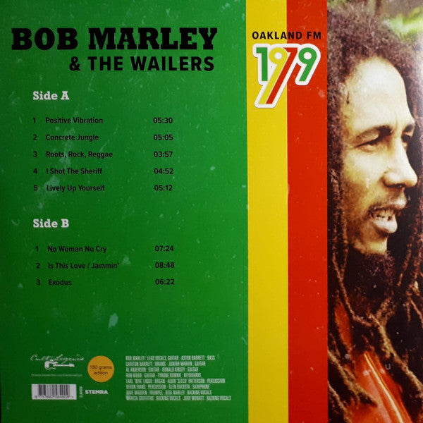 BOB MARLEY & THE WAILERS (ボブ・マーリー & ザ・ウェイラーズ)  - Oakland FM 1979 - Live Radio Broadcast (EU Limited 180g LP/New)