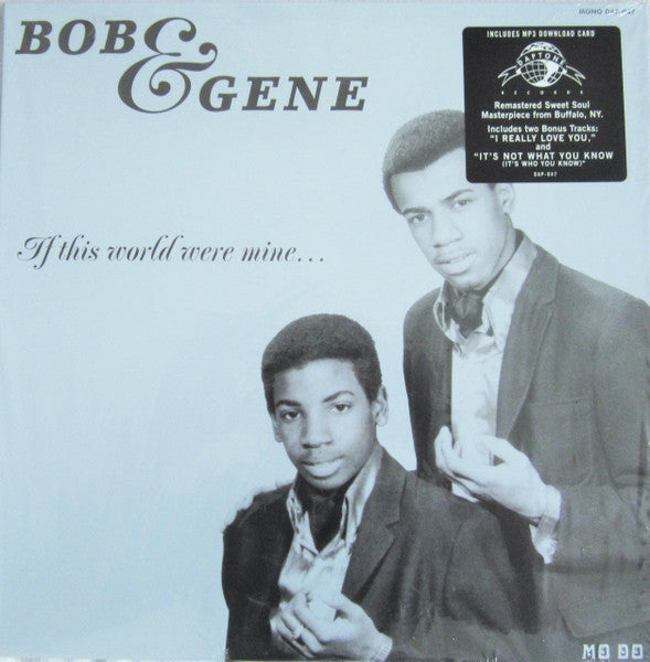 BOB & GENE (ボブ＆ジーン)  - If This World Were Mine (US 限定復刻再発モノラル LP/New)