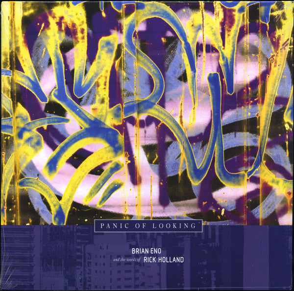 BRIAN ENO (And The Words Of Rick Holland) (ブライアン・イーノ)  - Panic Of Looking (EU Ltd.Mini LP/廃盤 New)