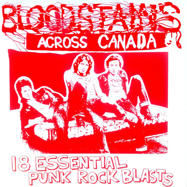 V.A. - Bloodstains Across Canada (US Ltd.Reissue Red Vinyl LP / New)