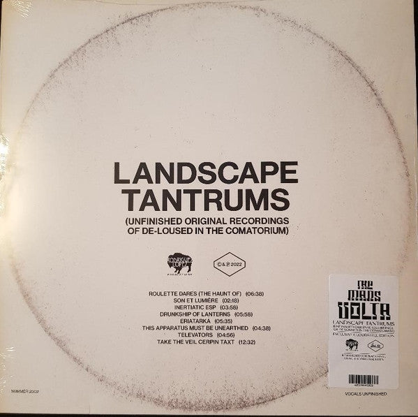 MARS VOLTA, THE (マーズ・ヴォルタ)  - Landscape Tantrums - Unfinished Original Recordnings Of De-Loused In The Comatorium (US 限定 LP/NEW)
