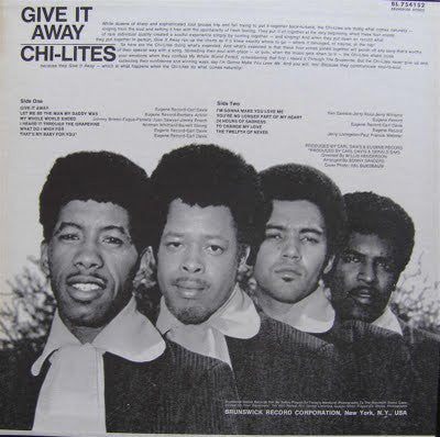 CHI-LITES (チャイ・ライツ)  - Give It Away (US Ltd. Reissue LP/New)
