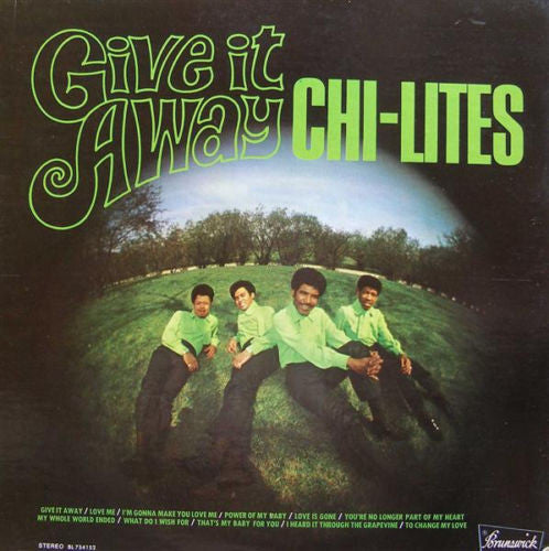 CHI-LITES (チャイ・ライツ)  - Give It Away (US Ltd. Reissue LP/New)