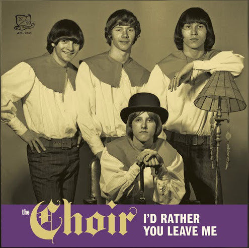 CHOIR (ザ・クワイアー)  - I'd Rather You Leave Me (US 限定再発 7"+グループ写真ジャケ/廃盤 New)