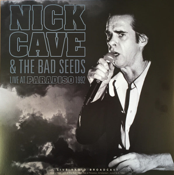 NICK CAVE AND THE BAD SEEDS (ニック・ケイヴ・アンド・ザ・バッド・シーズ)  - Live At Paradiso 1992 (Dutch 限定復刻再発 LP/NEW)