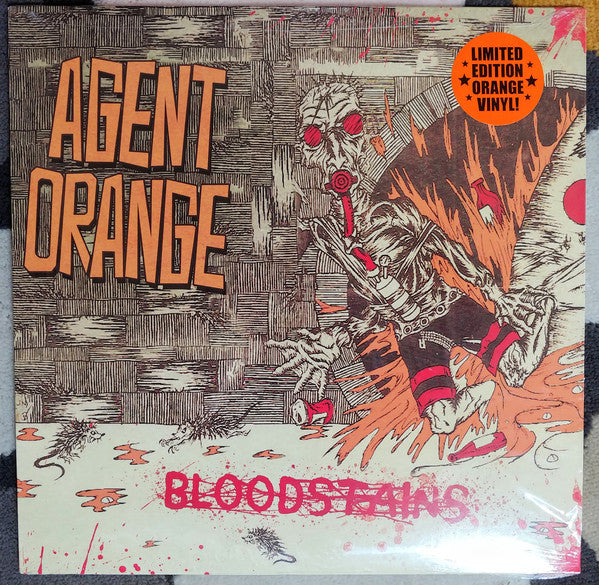 AGENT ORANGE (エージェント・オレンジ)  - Bloodstains (US Ltd.Orange Vinyl LP / New)