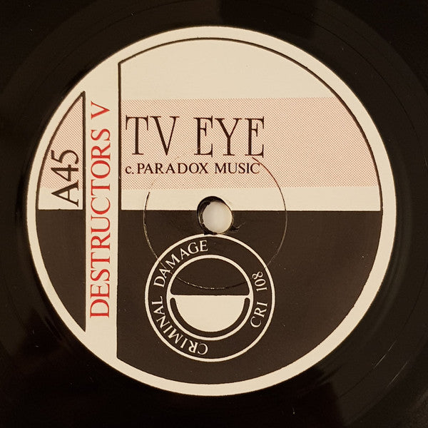 DESTRUCTORS V (デストラクターズ V)  - T.V. Eye (UK オリジナル 7"「廃盤 New」)