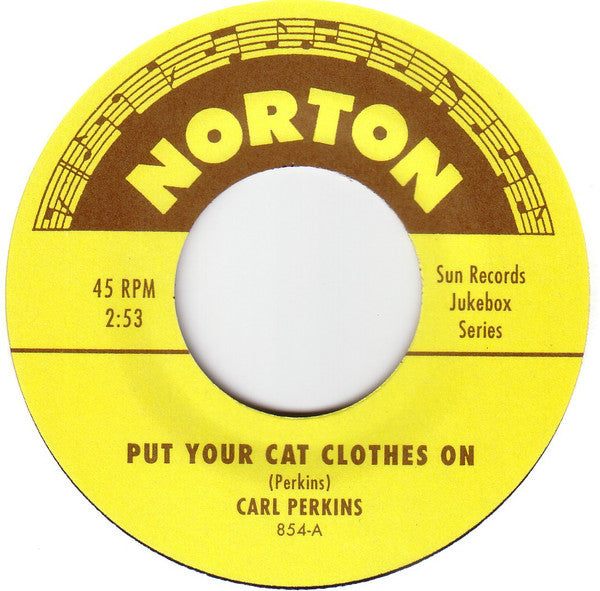 CARL PERKINS / WARREN SMITH (カール・パーキンス / ウォーレン・スミス)  - Put Your Cat Clothes On (US Ltd.Reissue 7"+CS/New)