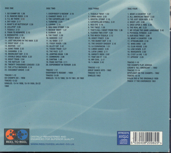 CHAMPS (チャンプス)  - Five Classic Albums Plus Singles (EU Ltd.Digipak 4xCD/New)