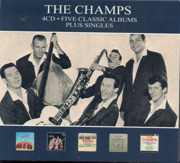 CHAMPS (チャンプス)  - Five Classic Albums Plus Singles (EU Ltd.Digipak 4xCD/New)