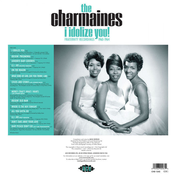 CHARMAINES (GIGI & THE) (（ジジ＆ザ・）チャーメインズ)  - I Idolize You!  (UK Limited LP/New)