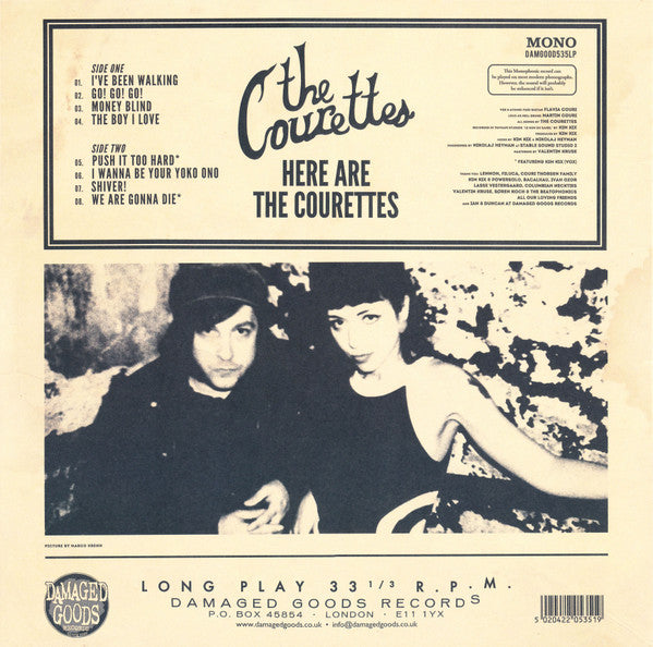 COURETTES (クーレッツ [コーレッツ] )  - Here Are The Courettes (UK 限定再発アナログ LP/New)