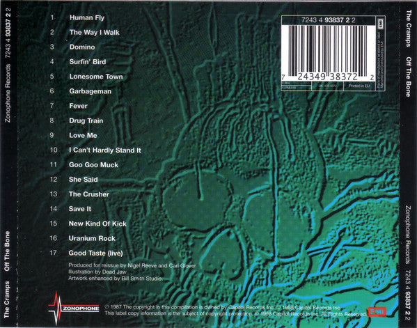 CRAMPS (クランプス)  - Off The Bone (UK-EU 復刻再発 CD/New)
