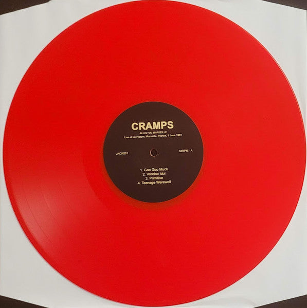 CRAMPS (クランプス)  - Allez Vai Marseille (EU Ltd.Red Vinyl LP/New)