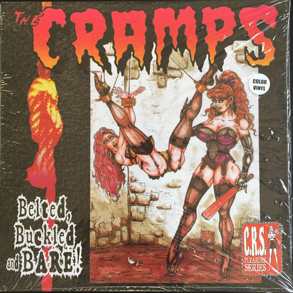 CRAMPS (クランプス)  - Belted, Buckled & Bare! (EU Unofficial 300 Ltd.10”LP/New)