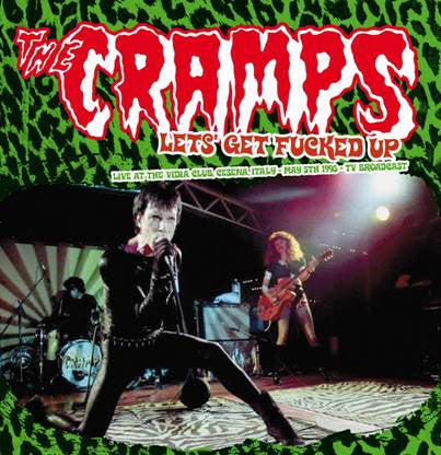 CRAMPS (クランプス)  - Lets' Get Fucked Up (EU Limited Red & Green Vinyl 2xLP/New)