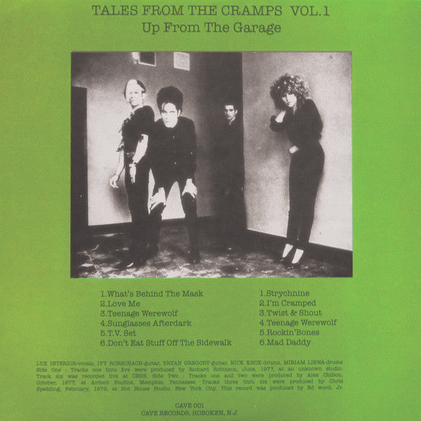 CRAMPS (クランプス)  - Tales From The Cramps Vol.1 (EU 限定別ジャケ再発「カラーVINYL」 LP/New)